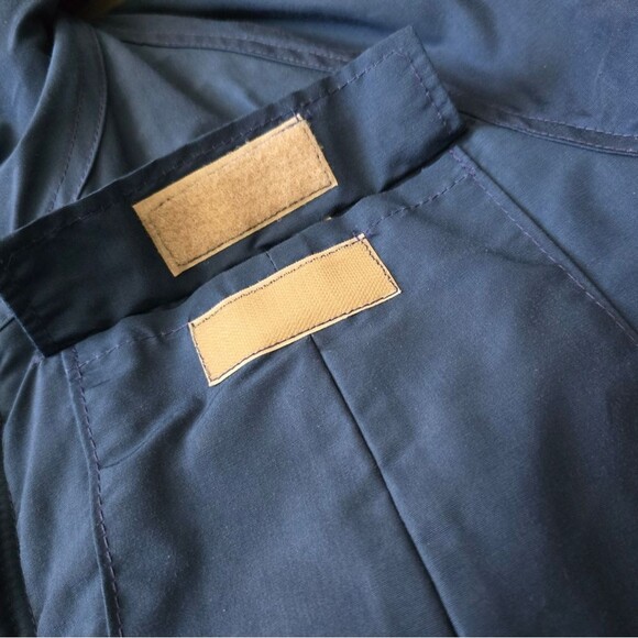 Vintage Sierra Designs 60/40 Mountain Parka Jacket S Blue Hood Rain Pockets - Picture 5 of 9